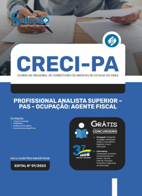 Apostila CRECI-PA - Profissional Analista Superior - PAS - Ocupação: Agente Fiscal - Imagem 3