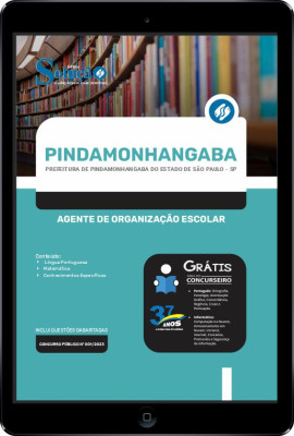 Apostila Prefeitura de Pindamonhangaba - SP em PDF - Agente de Organização Escolar - Imagem 1