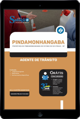 Apostila Prefeitura de Pindamonhangaba - SP em PDF - Agente de Trânsito - Imagem 1