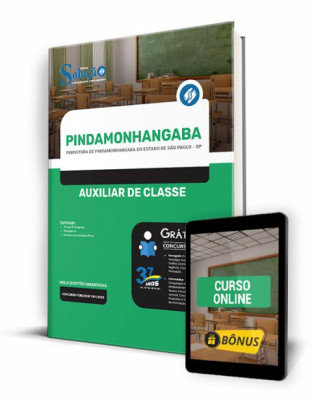 Apostila Prefeitura de Pindamonhangaba - SP - Auxiliar de Classe - Imagem 1