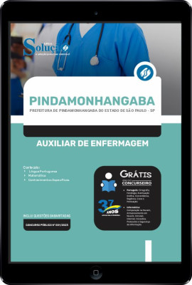 Apostila Prefeitura de Pindamonhangaba - SP em PDF - Auxiliar de Enfermagem - Imagem 1