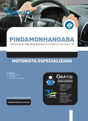 Apostila Prefeitura de Pindamonhangaba - SP - Motorista Especializado - Imagem 3