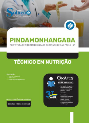 Apostila Prefeitura de Pindamonhangaba - SP - Técnico em Nutrição - Imagem 3