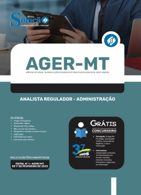 Apostila AGER-MT - Analista Regulador - Administração - Imagem 3