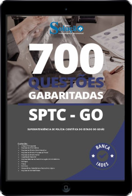 Caderno de Questões SPTC-GO - Perito Criminal de 3ª Classe em PDF - 700 Questões Gabaritadas - Imagem 1