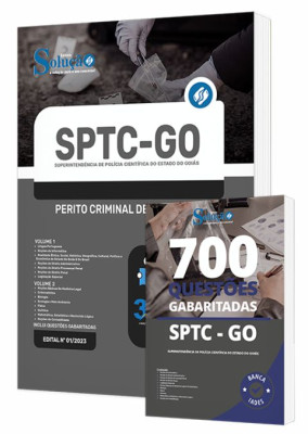 Combo Impresso SPTC-GO - Perito Criminal de 3ª Classe - Imagem 1