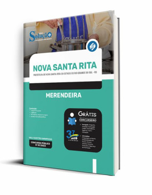 Apostila Prefeitura de Nova Santa Rita - RS - Merendeira - Imagem 2