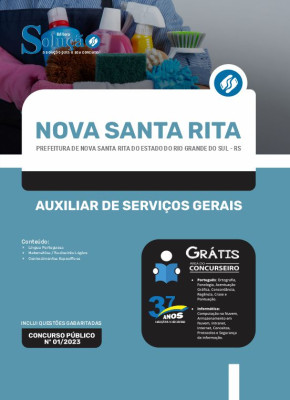 Apostila Prefeitura de Nova Santa Rita - RS - Auxiliar de Serviços Gerais - Imagem 3