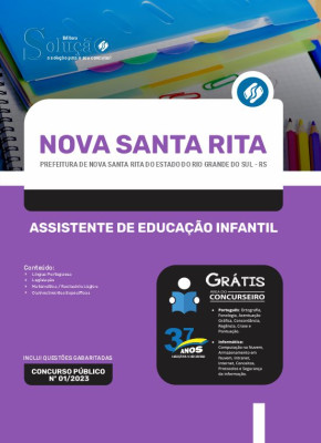 Apostila Prefeitura de Nova Santa Rita - RS - Assistente de Educação Infantil - Imagem 3