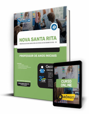 Apostila Prefeitura de Nova Santa Rita - RS - Professor de Anos Iniciais - Imagem 1