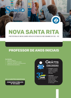 Apostila Prefeitura de Nova Santa Rita - RS - Professor de Anos Iniciais - Imagem 3