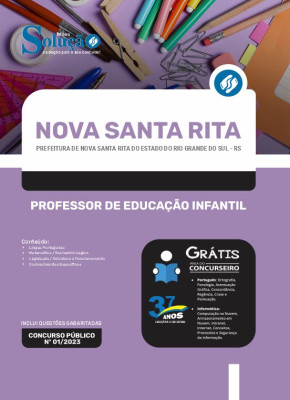 Apostila Prefeitura de Nova Santa Rita - RS - Professor Educação Infantil - Imagem 3