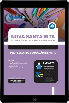 Apostila Prefeitura de Nova Santa Rita - RS em PDF - Professor Educação Infantil - Imagem 1