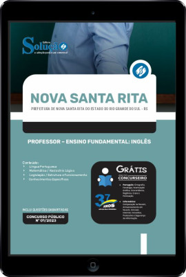 Apostila Prefeitura de Nova Santa Rita - RS em PDF - Professor - Ensino Fundamental: Inglês - Imagem 1