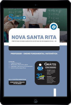 Apostila Prefeitura de Nova Santa Rita - RS em PDF - Professor - Ensino Fundamental: Matemática - Imagem 1