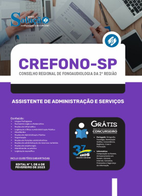 Apostila CREFONO-SP - Assistente de Administração e Serviços - Imagem 3