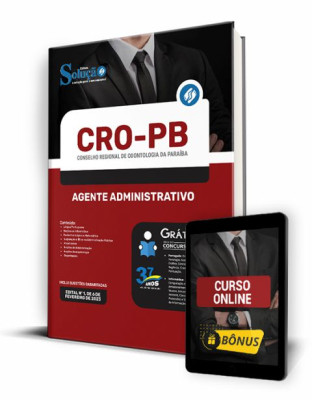 Apostila CRO-PB - Agente Administrativo - Imagem 1