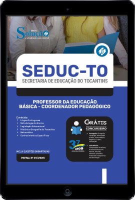 Apostila SEDUC-TO em PDF - Professor da Educação Básica - Coordenador Pedagógico - Imagem 1