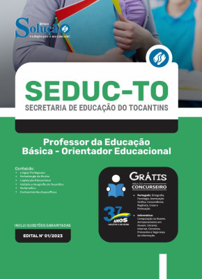 Apostila SEDUC-TO - Professor da Educação Básica - Orientador Educacional - Imagem 3