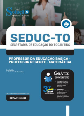 Apostila SEDUC-TO - Professor da Educação Básica - Professor Regente - Matemática - Imagem 3