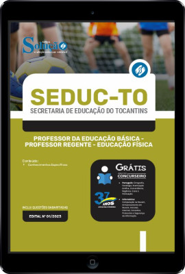 Apostila SEDUC-TO em PDF - Professor da Educação Básica - Professor Regente - Educação Física - Imagem 1