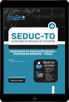 Apostila SEDUC-TO em PDF - Professor da Educação Básica - Professor Regente - Física - Imagem 1