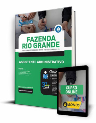 Apostila Prefeitura de Fazenda Rio Grande - PR - Assistente Administrativo - Imagem 1