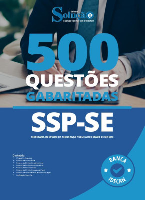 Caderno de Questões SSP-SE - 500 Questões Gabaritadas - Imagem 2