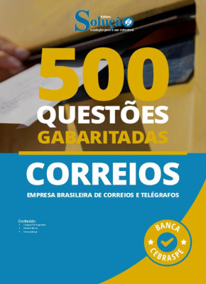 Caderno de Questões CORREIOS - 500 Questões Gabaritadas - Imagem 2