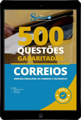 Caderno de Questões CORREIOS em PDF - 500 Questões Gabaritadas - Imagem 1