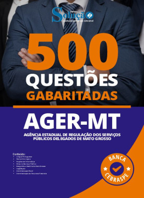 Caderno de Questões AGER-MT - 500 Questões Gabaritadas - Imagem 2