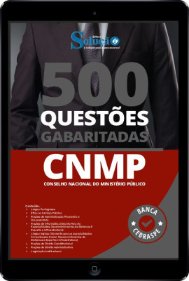 Caderno de Questões CNMP em PDF - 500 Questões Gabaritadas - Imagem 1