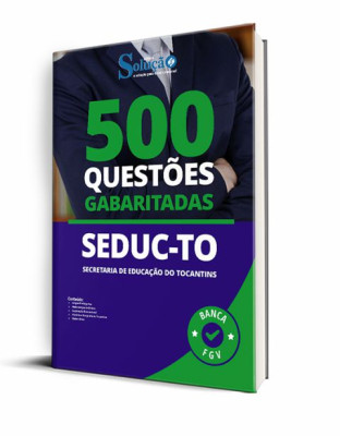 Caderno de Questões SEDUC-TO - 500 Questões Gabaritadas - Imagem 1