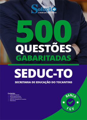 Caderno de Questões SEDUC-TO - 500 Questões Gabaritadas - Imagem 2