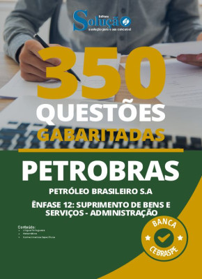 Caderno de Questões PETROBRAS - Suprimento de Bens e Serviços - Administração - 350 Questões Gabaritadas - Imagem 2