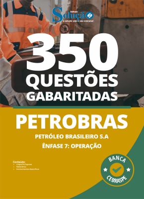 Caderno de Questões PETROBRAS - Operação - 350 Questões Gabaritadas - Imagem 2