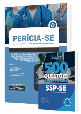 Combo Impresso SSP-SE - Comum a Todas as Áreas de Perito Criminalístico, Perito Médico-Legal e Perito Odonto-Legal - Imagem 1