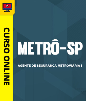 Curso Metrô - SP - Agente de Segurança Metroviária I - Imagem 1