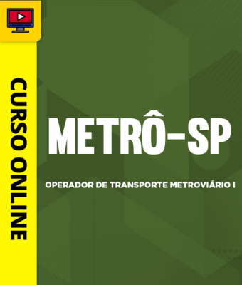 Curso Metrô - SP - Operador de Transporte Metroviário I - Imagem 1