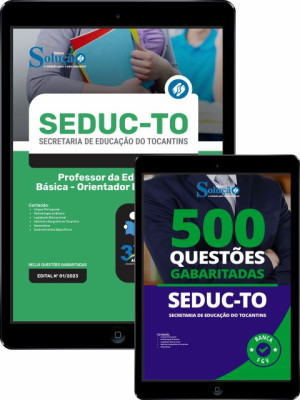 Combo Digital SEDUC-TO - Professor da Educação Básica - Orientador Educacional - Imagem 1