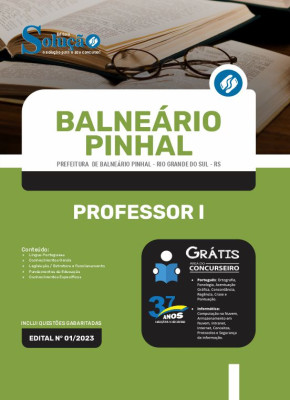 Apostila Prefeitura de Balneário Pinhal - RS - Professor I - Imagem 3