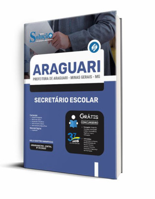 Apostila Prefeitura de Araguari - MG - Secretário Escolar - Imagem 2