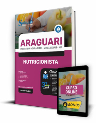 Apostila Prefeitura de Araguari - MG - Nutricionista - Imagem 1