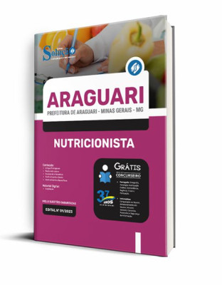 Apostila Prefeitura de Araguari - MG - Nutricionista - Imagem 2