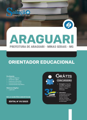 Apostila Prefeitura de Araguari - MG - Orientador Educacional - Imagem 3