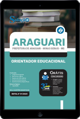 Apostila Prefeitura de Araguari - MG em PDF - Orientador Educacional - Imagem 1