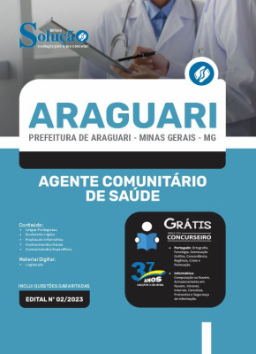 Apostila Prefeitura de Araguari - MG - Agente Comunitário de Saúde - Imagem 3