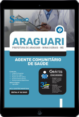 Apostila Prefeitura de Araguari - MG em PDF - Agente Comunitário de Saúde - Imagem 1