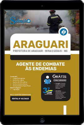 Apostila Prefeitura de Araguari - MG em PDF - Agente de Combate às Endemias - Imagem 1