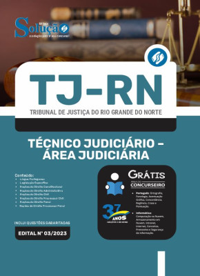 Apostila TJ-RN - Técnico Judiciário - Área Judiciária - Imagem 3